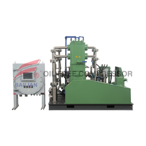 500NM3 5bar Oil Kompresor Oksigen Bebas